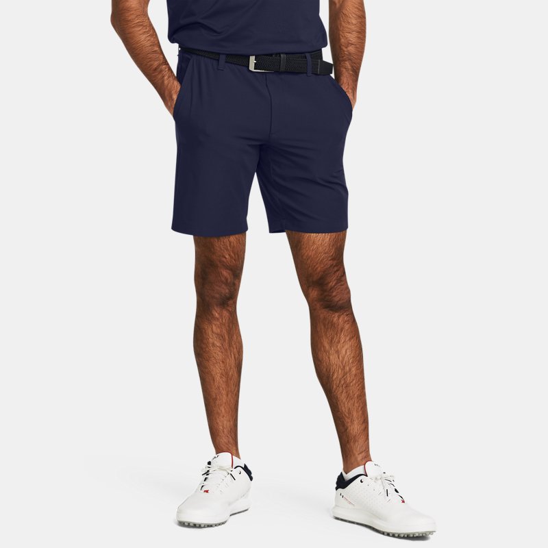 Men's  Under Armour  Drive Tapered Shorts Midnight Navy / Halo Gray 34